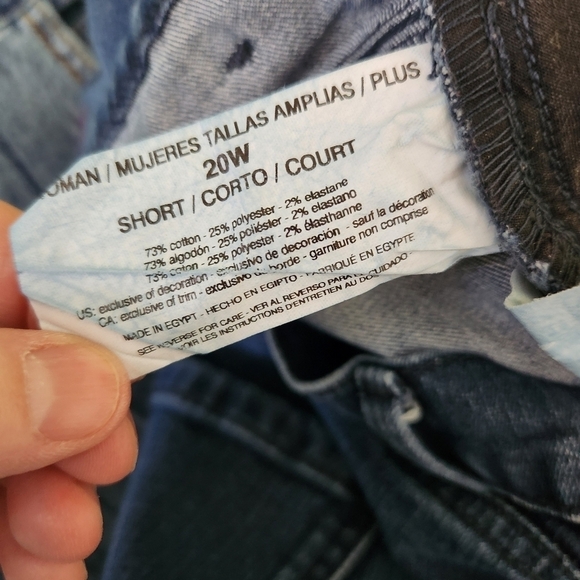 Gloria Vanderbilt Amanda Jeans Plus Size, sz 20W - Picture 7 of 10